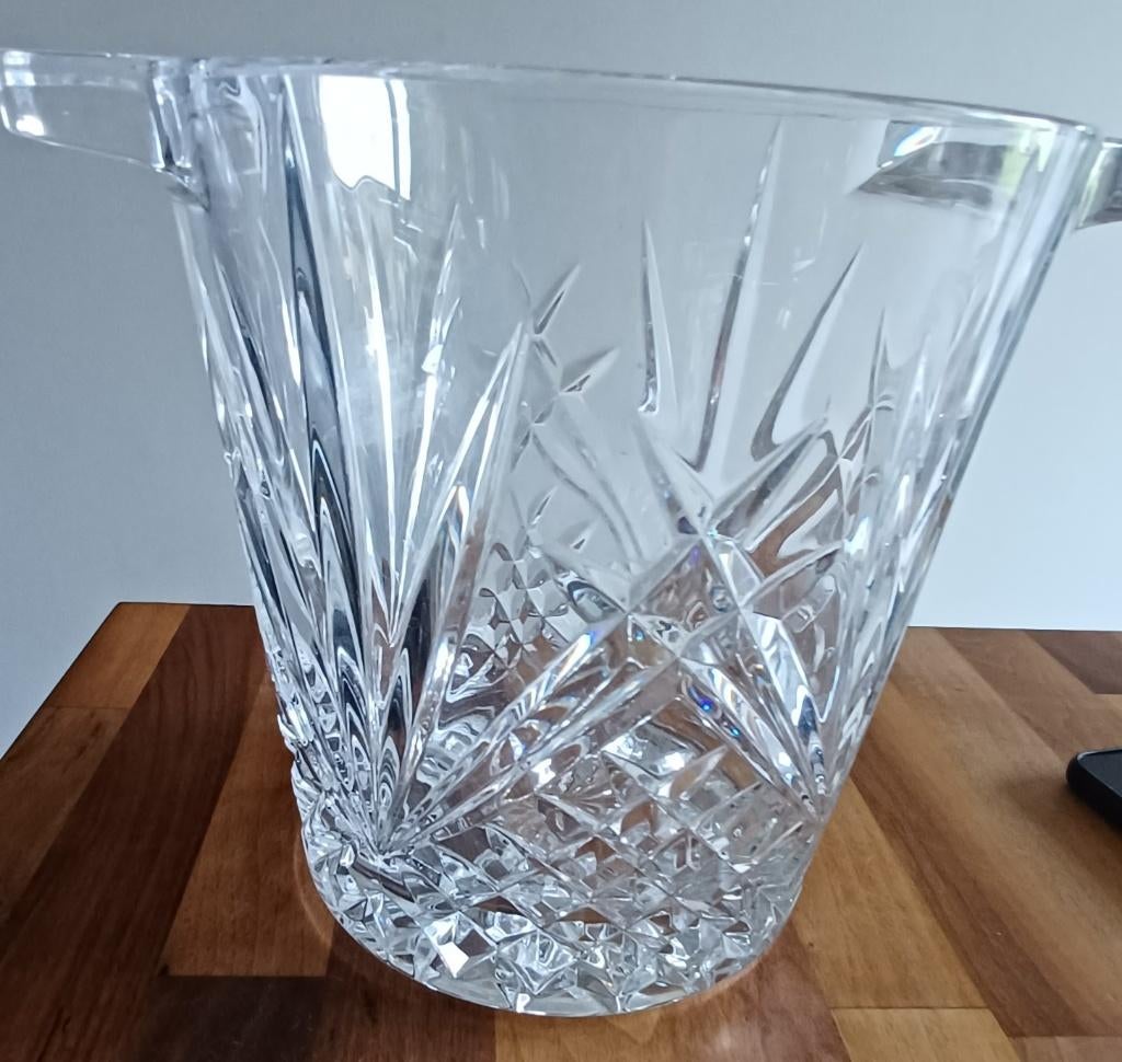 Kristallen wijn/friskoeler, Antiek en Kunst, Antiek | Glas en Kristal, Ophalen