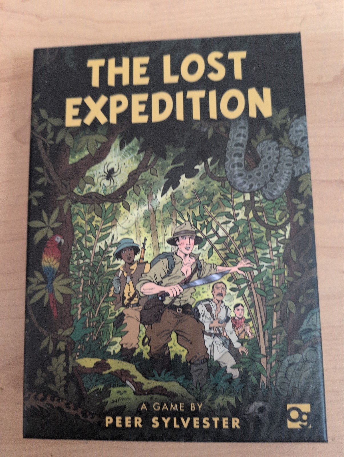 The Lost Expedition - Avontuurlijk bordspel, Vijf spelers of meer, Ophalen of Verzenden, Zo goed als nieuw, Osprey Games