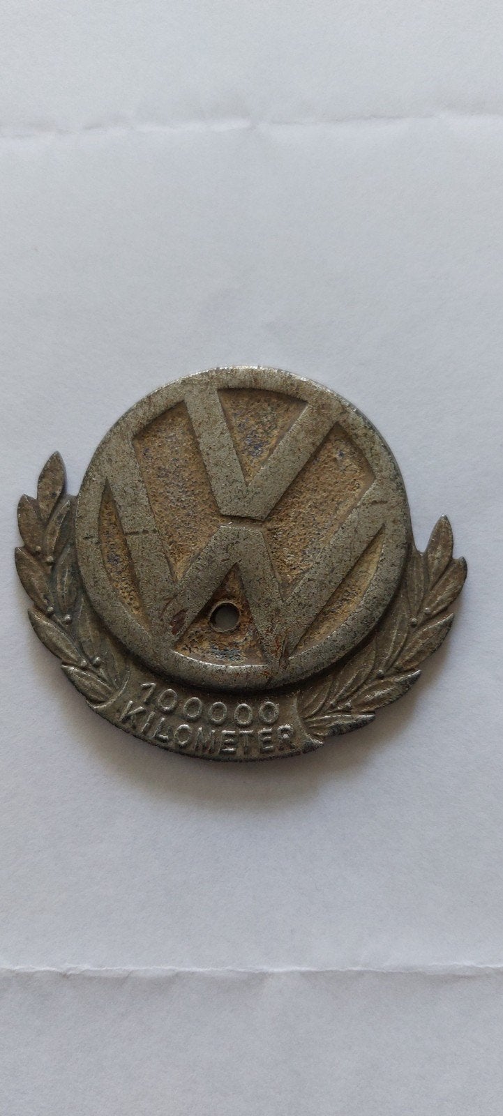 VW 100000km embleem, Ophalen of Verzenden, Transport