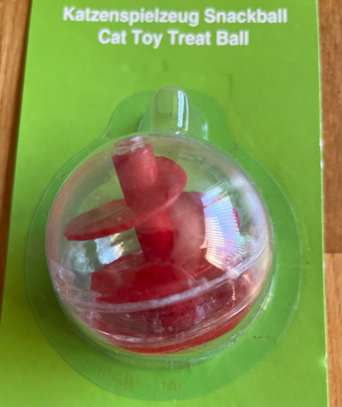 Nieuw katten voerbal snackbal, vulbaar speeltje, Ophalen of Verzenden, Nieuw