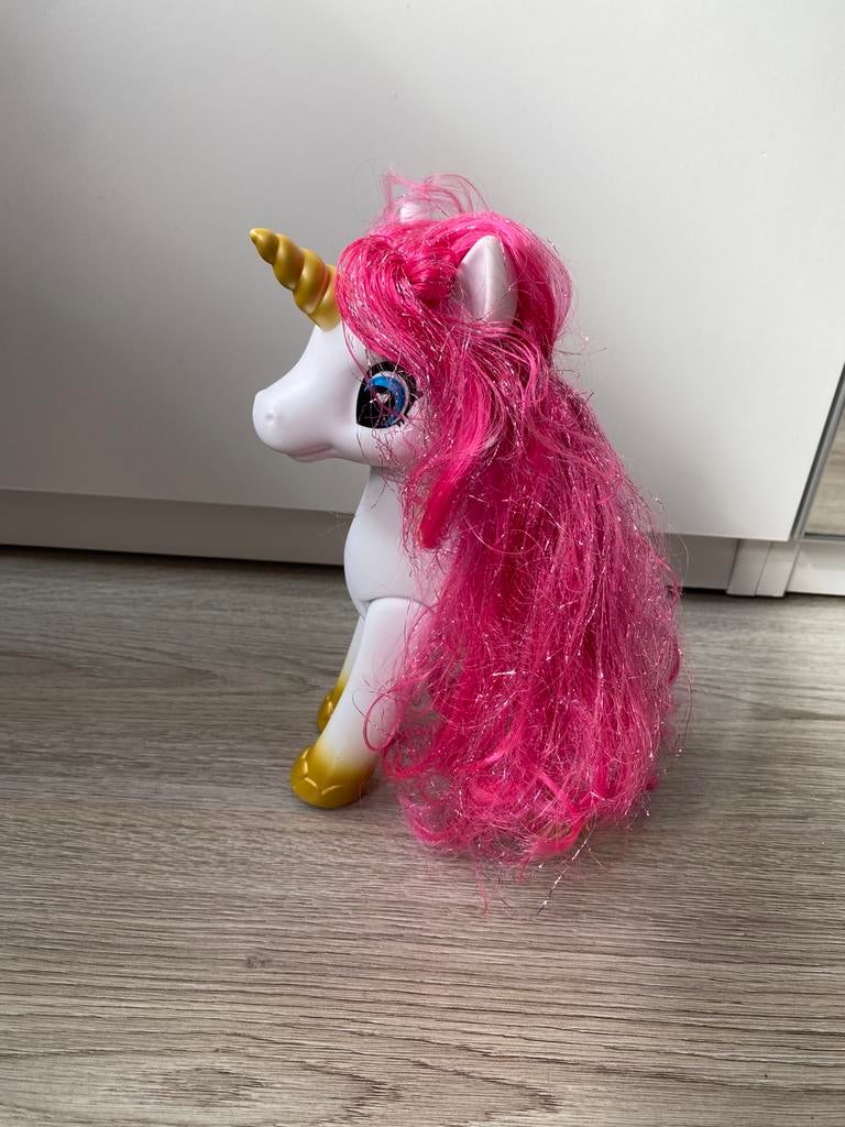 Unicorn paard met mooie glitter haren, Ophalen, Zo goed als nieuw