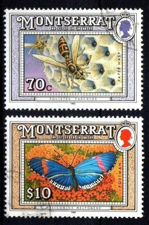 Mooi kavel Commonwealth Montserrat LZB736., Verzenden, Gestempeld