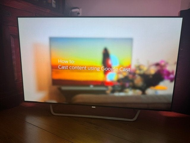 Philips 55 inch OLED Ambilight TV met afstandsbediening, Ophalen, Philips, Gebruikt, OLED