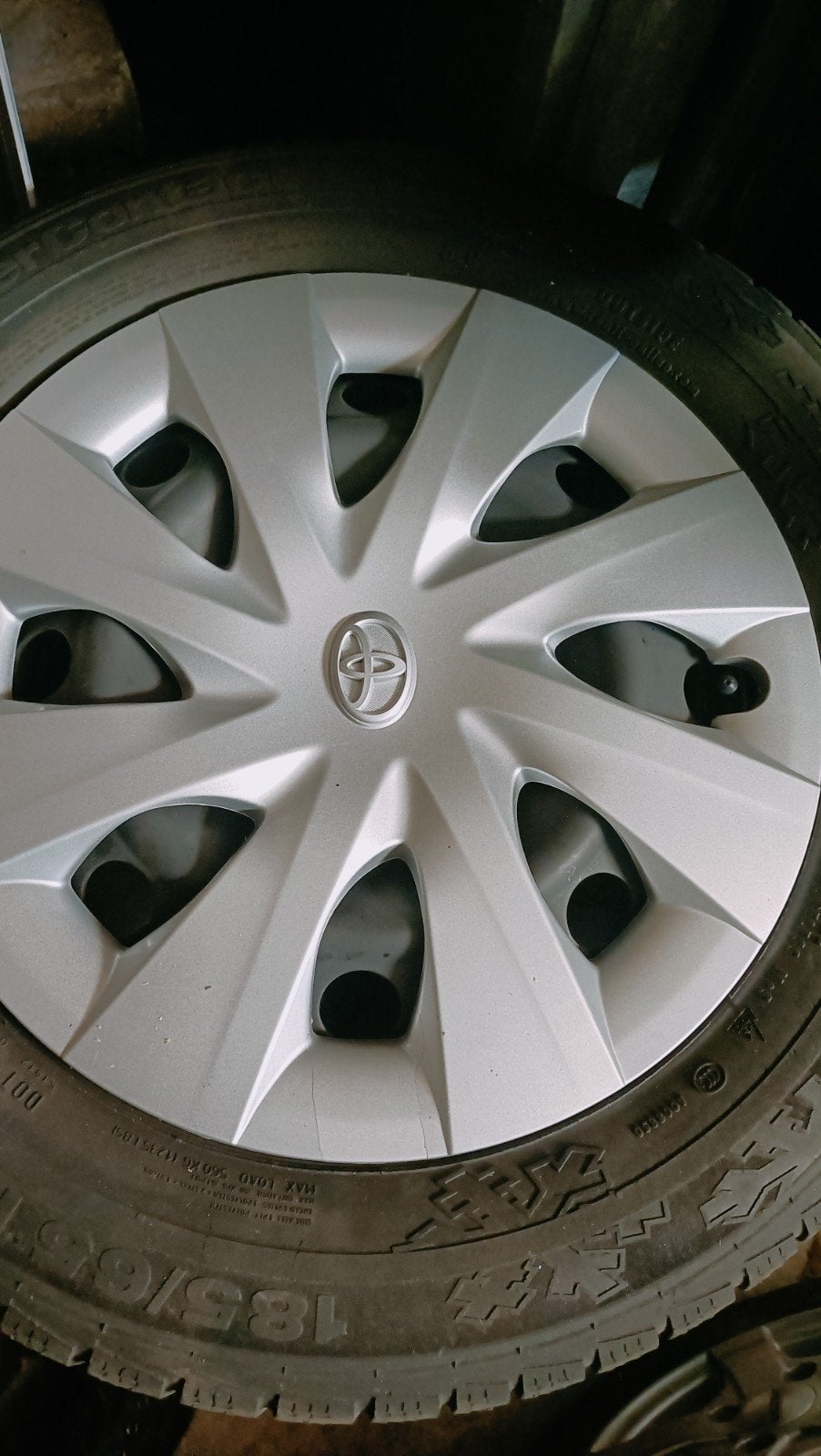 Winterbanden met velgen voor Toyota Verso S (2014), Ophalen of Verzenden, Gebruikt