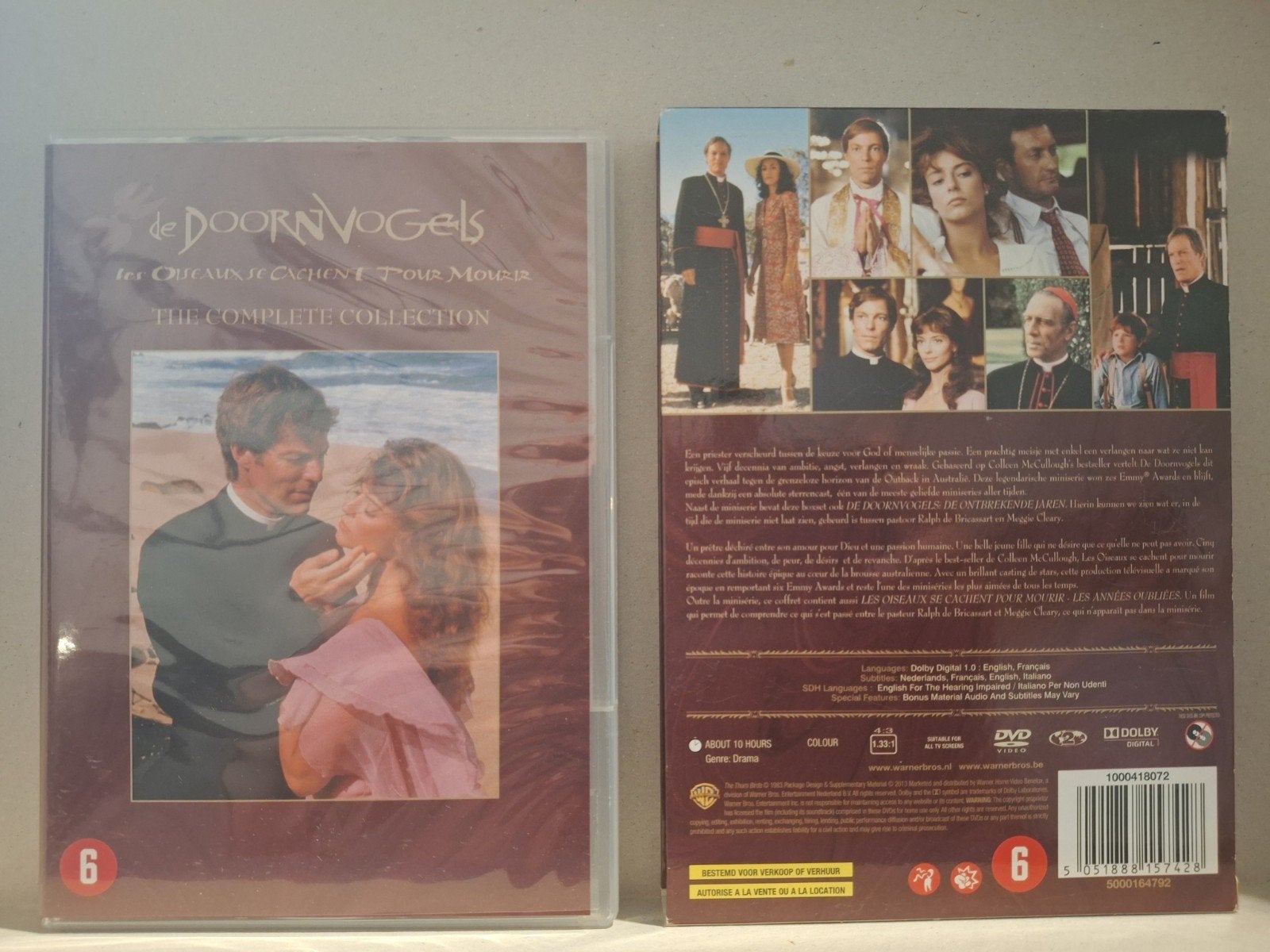 De Doornvogels - complete serie, Cd's en Dvd's, Ophalen of Verzenden, Zo goed als nieuw