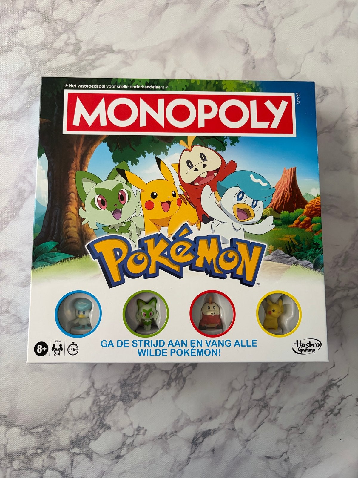 Pokémon Monopoly - Zo goed als nieuw!, Een of twee spelers, Ophalen of Verzenden, Zo goed als nieuw