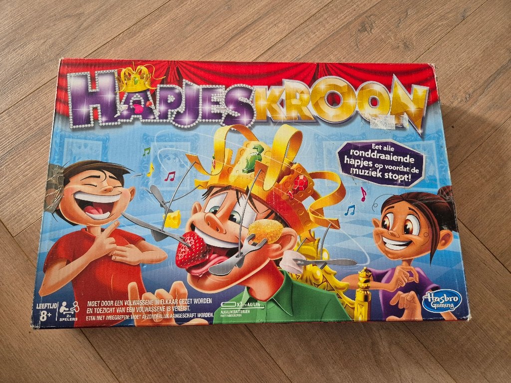 hapjeskroon, Hobby en Vrije tijd, Gezelschapsspellen | Bordspellen, Ophalen of Verzenden, Gebruikt