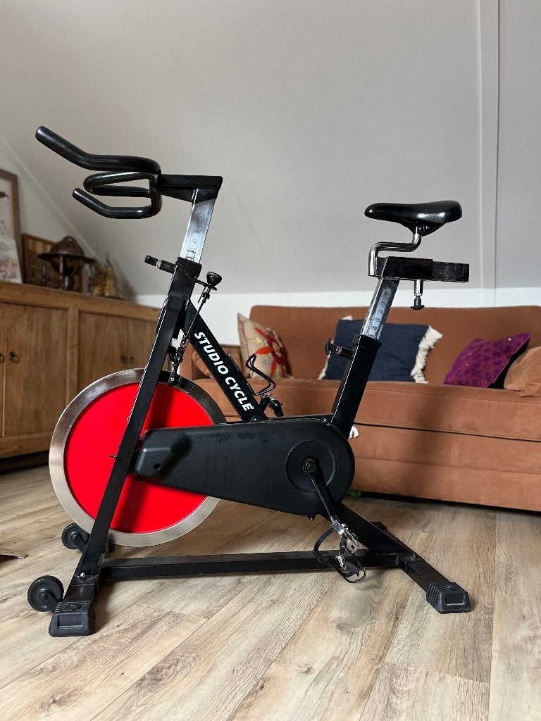 Pro Studio Spinningfiets Indoor Hometrainer Fitness Bike, Sport en Fitness, Ophalen, Gebruikt, Benen, Hometrainer
