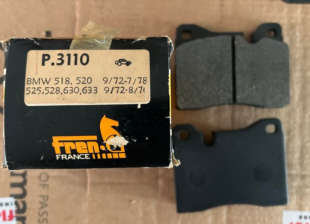 Remblokken voor BMW 518, 520, 525, 528, 630, 633, Ophalen of Verzenden