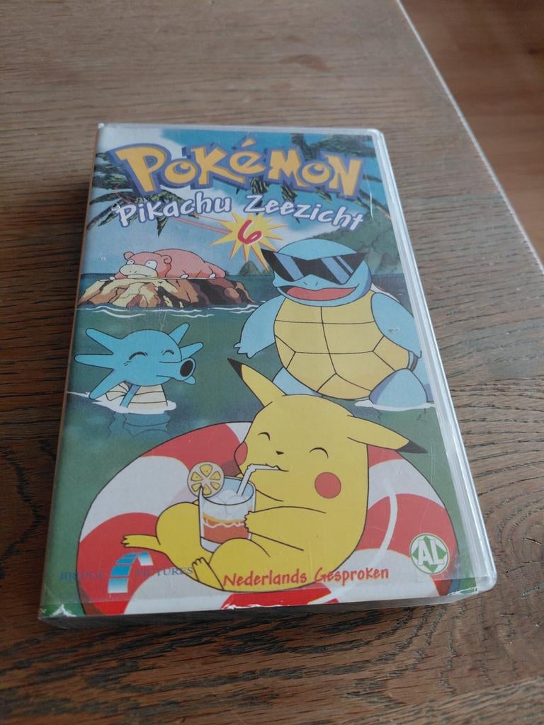 Pokemon videoband 6 Zeezicht., Cd's en Dvd's, Alle leeftijden, Ophalen of Verzenden, Gebruikt, Tekenfilms en Animatie