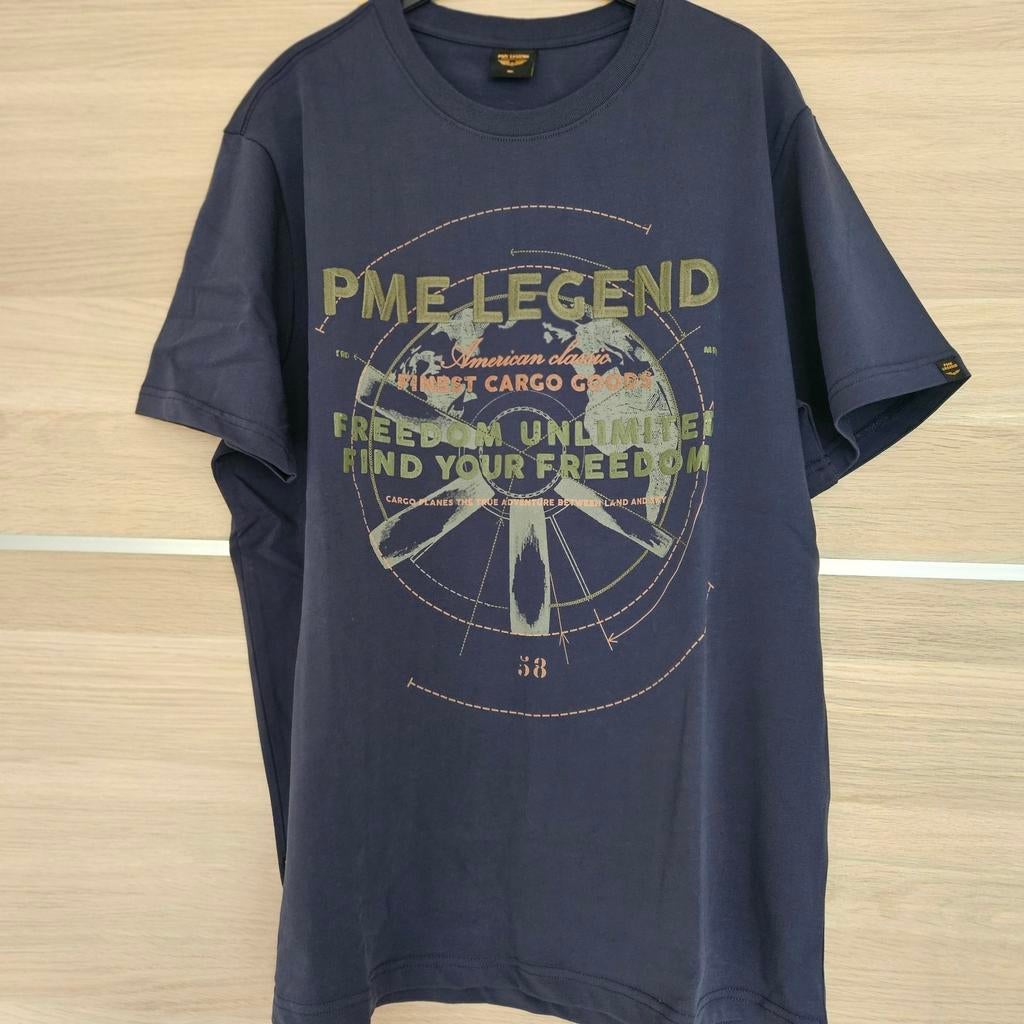 PME heren t-shirts XXL nieuw, Kleding | Heren, T-shirts, Ophalen of Verzenden, Zo goed als nieuw, Overige maten, Blauw