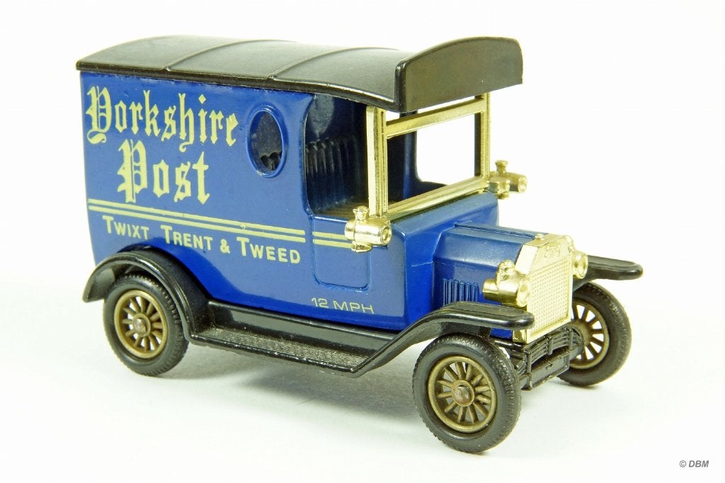 Ford Model T Van 1920, Jorkshire Post - Lledo, Days Gone, Ophalen of Verzenden, Nieuw, Bus of Vrachtwagen