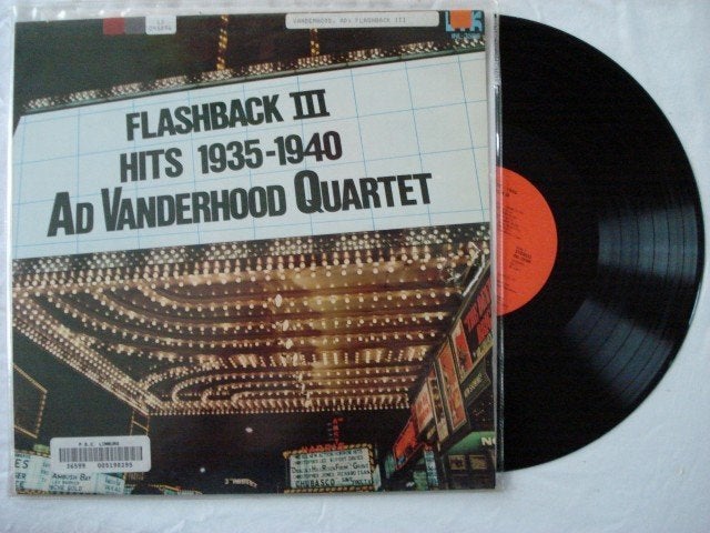 Ad Vanderhood Quartet - Flashback III - Hits 1935-1940, LP, Ophalen of Verzenden, Zo goed als nieuw, 12 inch