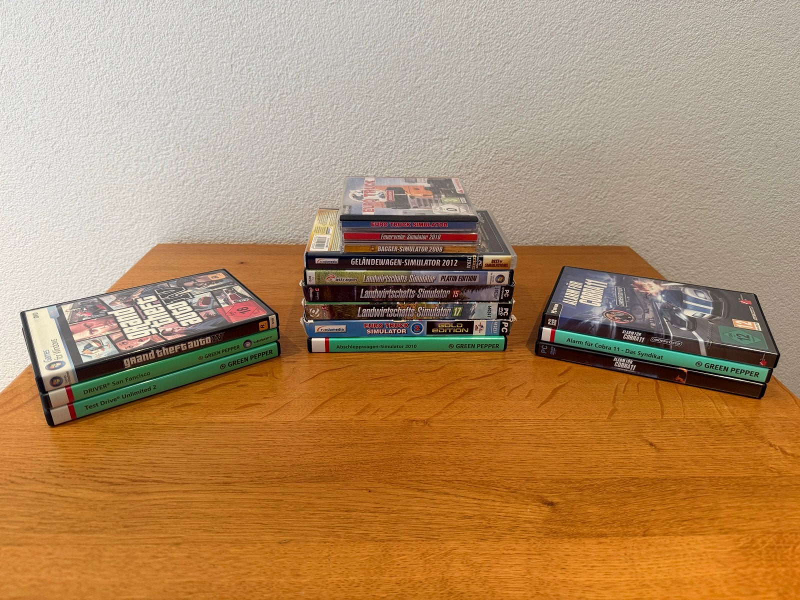 Diverse PC Games: Simulators, GTA IV, Driver, Alarm für Cobr, Gebruikt, 1 speler, Eén computer, Ophalen of Verzenden