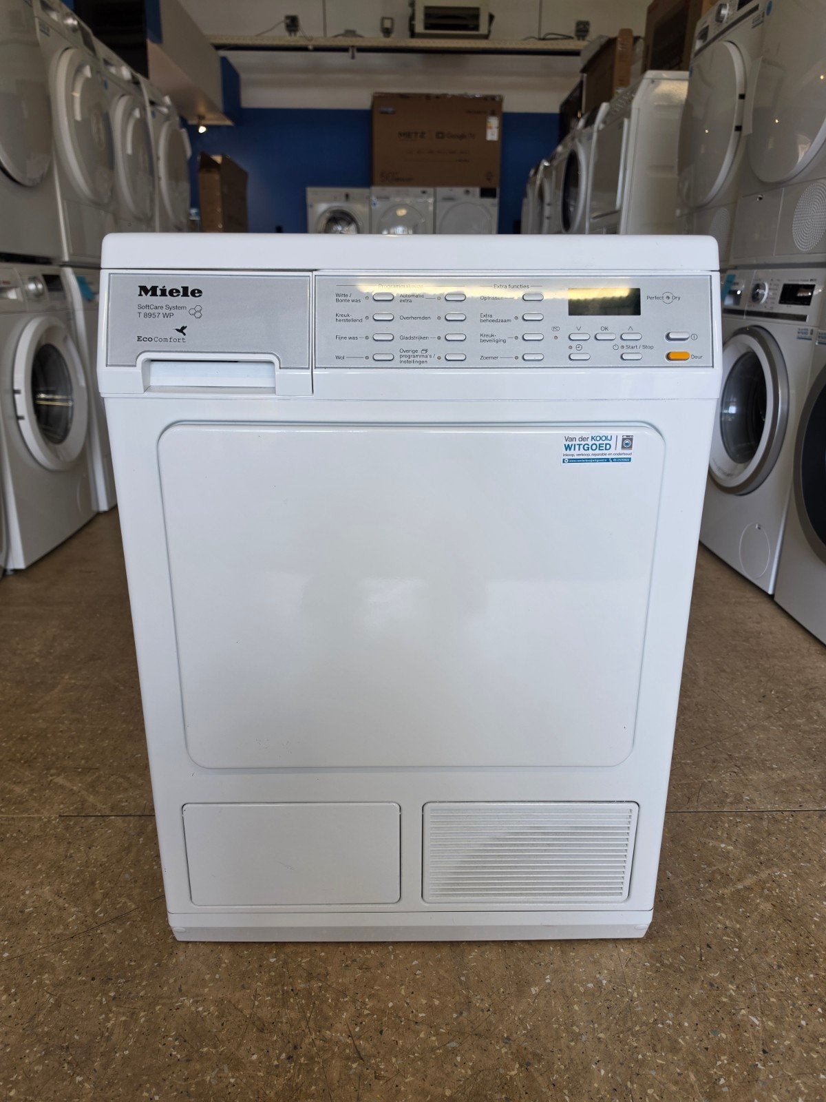 Miele T 8957 Softcare warmtepompdroger | Gratis thuis 🚚✅️, Jirnsum, Overige typen, 8 tot 10 kg, Ophalen of Verzenden