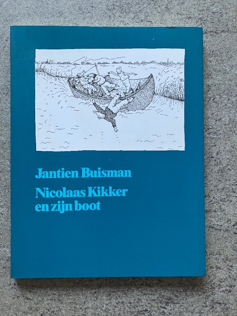 Nicolaas Kikker en zijn boot, Ophalen of Verzenden, Zo goed als nieuw, Jantien Buisman, Fictie algemeen