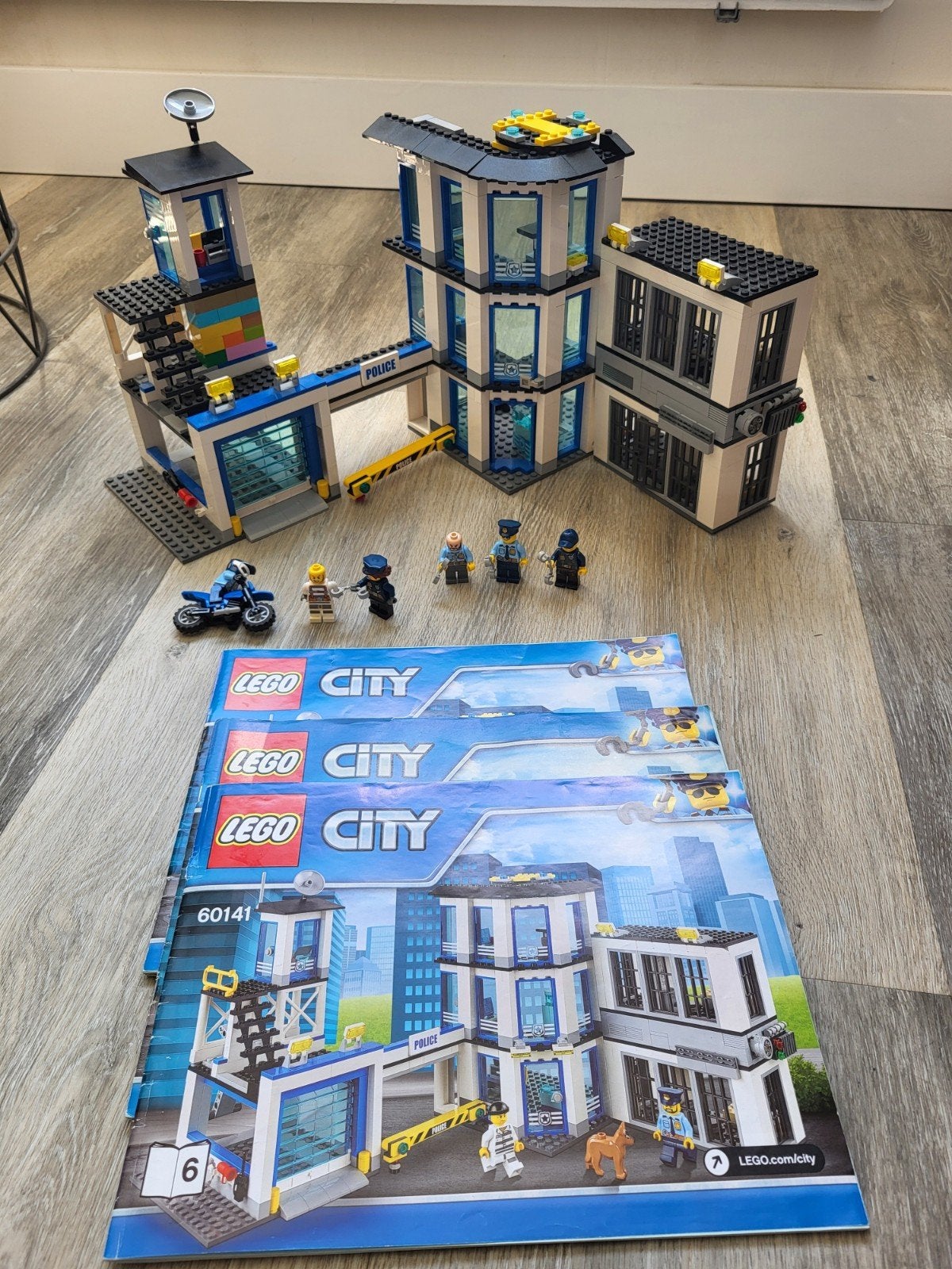 Lego City Politiebureau 60141, Kinderen en Baby's, Speelgoed | Duplo en Lego, Ophalen, Gebruikt, Lego, City