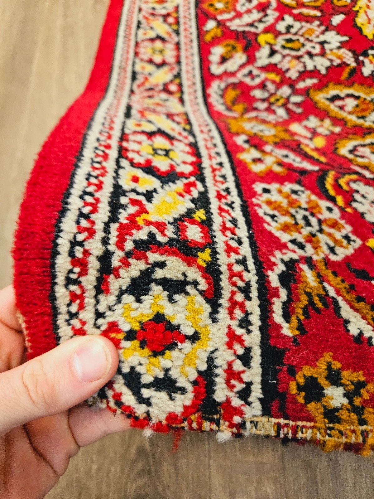 Perzische Loper. Prachtige kleuren en patronen! Weg = Weg!, 100 tot 150 cm, Perzisch, Zo goed als nieuw, Rechthoekig