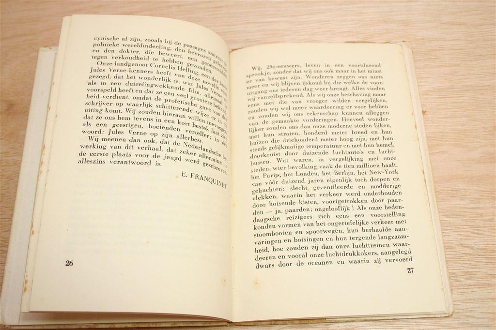Een Dagblad... — Verne [1e dr 1945] — Zeldzaam & Genummerd, Ophalen of Verzenden, Gelezen