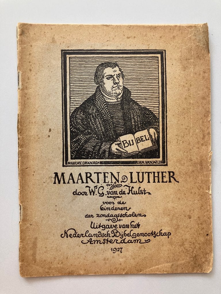 Maarten Luther, Ophalen of Verzenden, Gelezen, W.G. van de Hulst