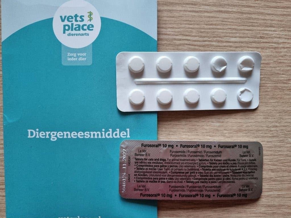 Furosoral 10 mg kat of hond, Ophalen of Verzenden, Kat