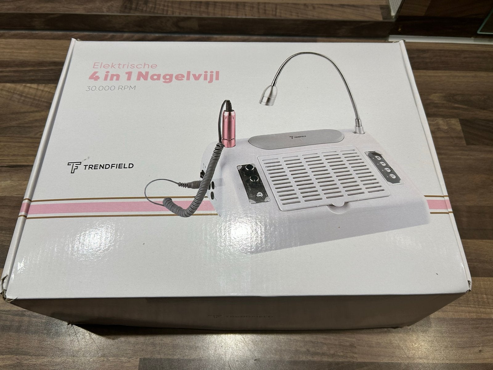 Trendfield 4-in-1 Elektrische Nagelvijl - Z.G.A.N., Ophalen, Zo goed als nieuw, Overige typen