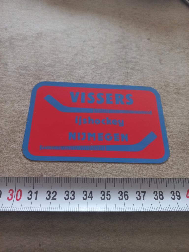 Vissers ijshockey Nijmegen, Verzamelen, Ophalen of Verzenden, Zo goed als nieuw