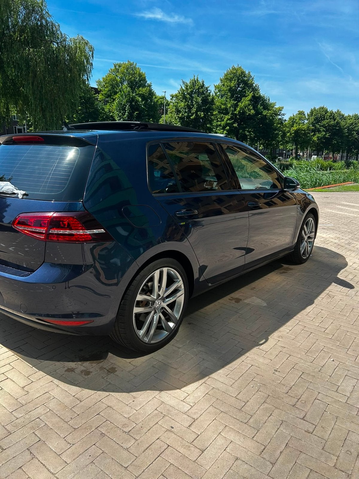Volkswagen Golf 1.4 TSI DSG 2013 Blauw, 4 cilinders, Blauw, Origineel Nederlands, 1395 cc