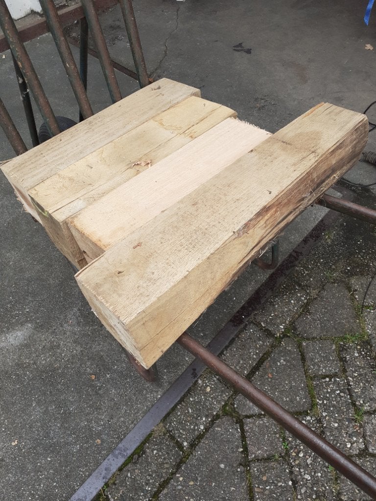 Eiken balken, Ophalen, Eiken, Nieuw, 50 mm of meer