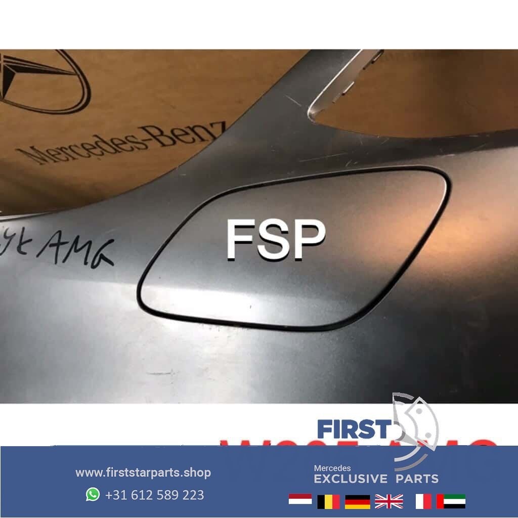 W205 S205 HYBRID AMG ACHTERBUMPER + DIFFUSER Mercedes C Klas, Gebruikt, -, Ophalen of Verzenden, Achter
