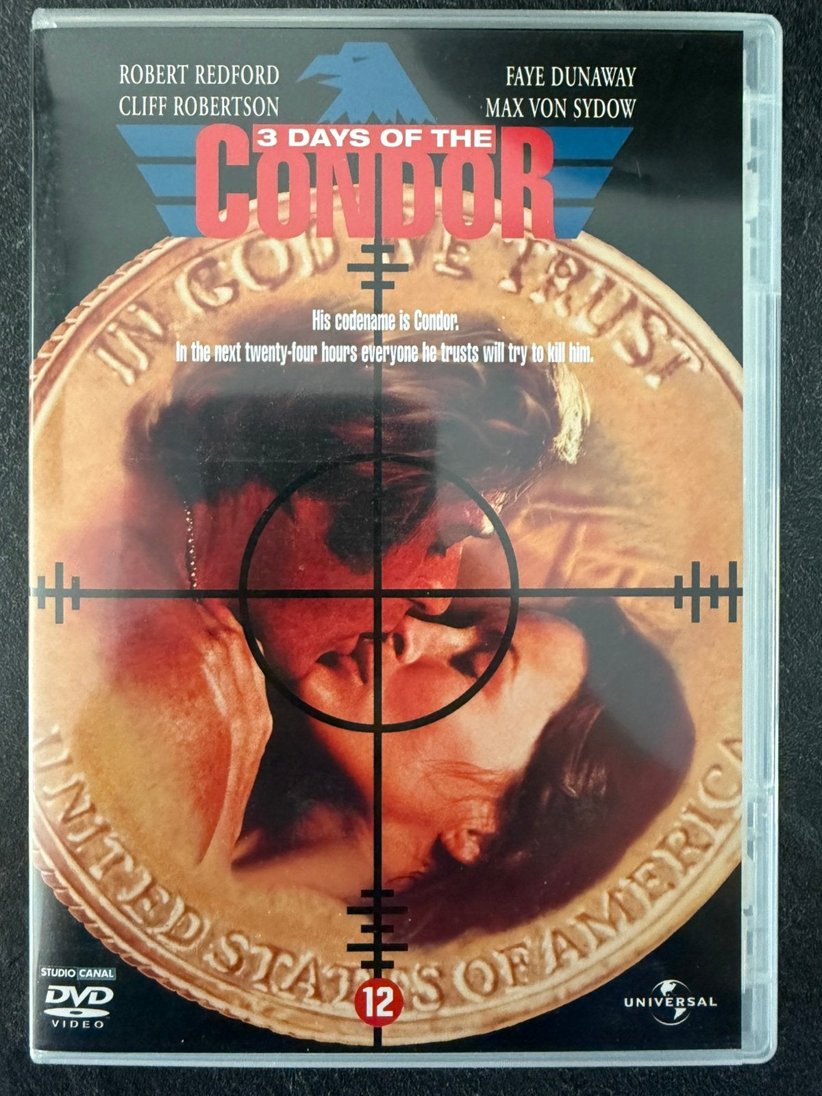 3 Days Of The Condor dvd, Gebruikt, Nederlands, Ophalen of Verzenden, Vanaf 12 jaar