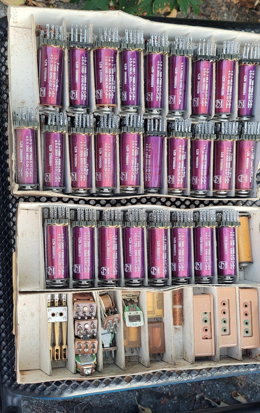 Partij Philips SZB spoelen en diverse elektronica, Hobby en Vrije tijd, Elektronica-componenten, Ophalen of Verzenden, Gebruikt