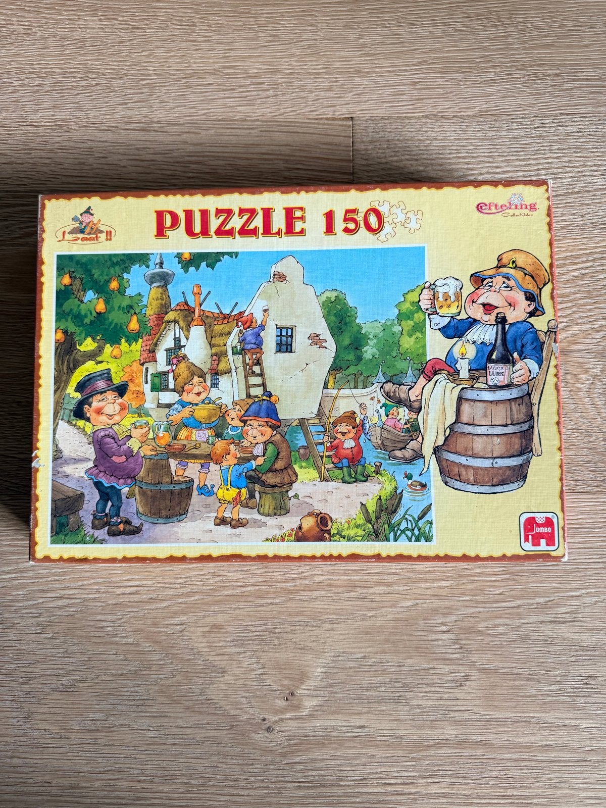 Efteling Puzzle 150 stukjes - Jumbo, Hobby en Vrije tijd, Ophalen of Verzenden, Minder dan 500 stukjes, Zo goed als nieuw, Legpuzzel