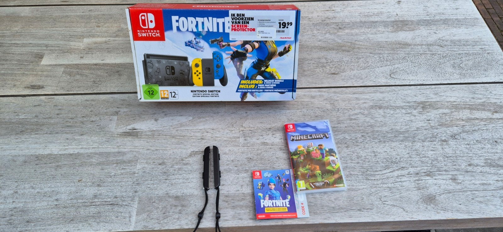 Nintendo switch fortnite edition., Ophalen, Met 1 controller, Switch Original, Met games