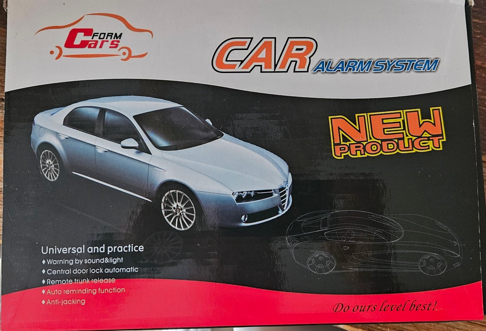 Auto alarm zeer uitgebreid., Ophalen, Nieuw, Auto