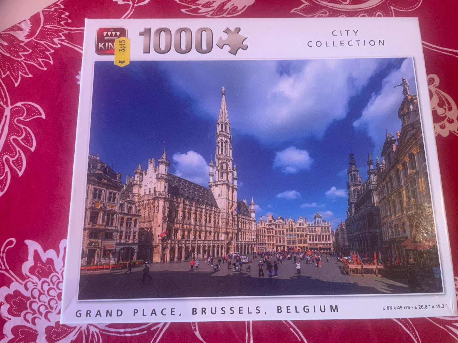 Puzzel Grote Markt Brussel, Ophalen of Verzenden, 500 t/m 1500 stukjes, Zo goed als nieuw