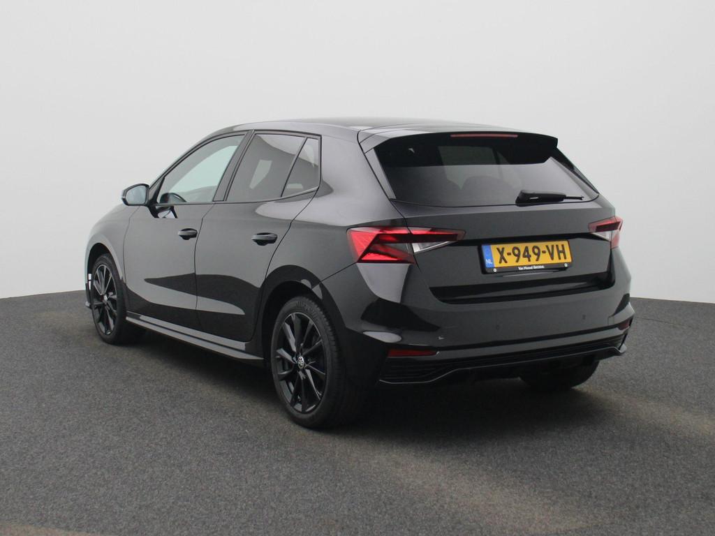 Skoda Fabia 1.0 TSI Monte Carlo 110 PK | Automaat | LED Kopl, Auto's, Skoda, 12 maanden, Stof, Zwart, Origineel Nederlands