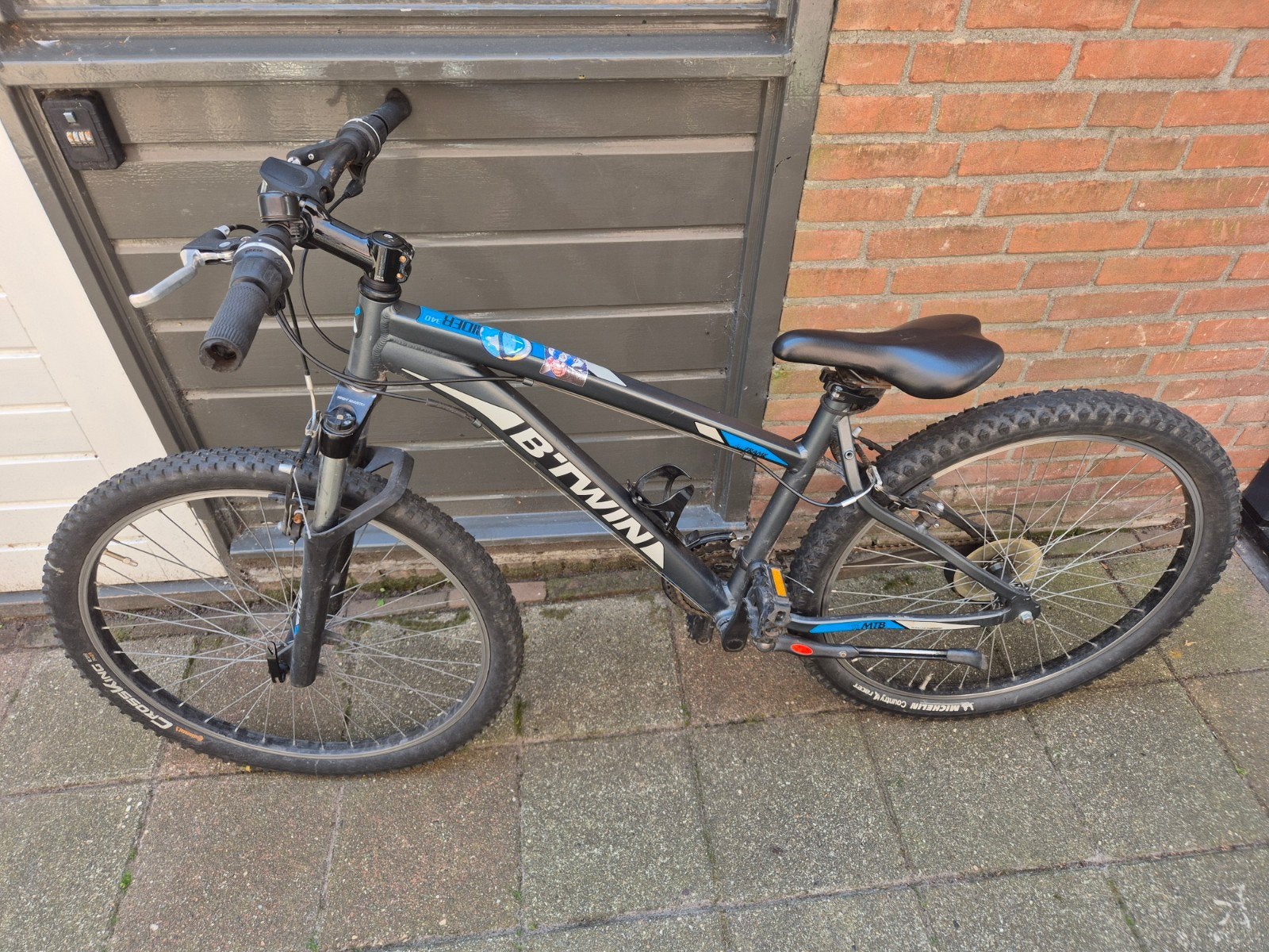 26 inch B'Twin Rockrider mountainbike, Fietsen en Brommers, Fietsen | Mountainbikes en ATB, Gebruikt, Hardtail, Ophalen, Overige merken