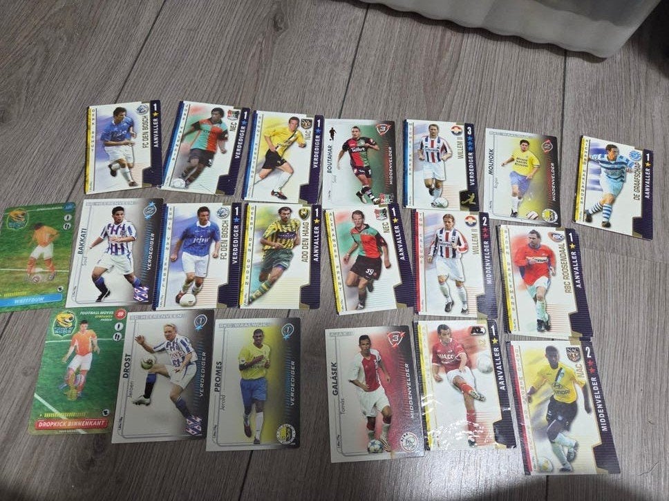 Voetbalplaatjes Eredivisie All Stars 2004-2005, Verzamelen, Ophalen of Verzenden, Gebruikt