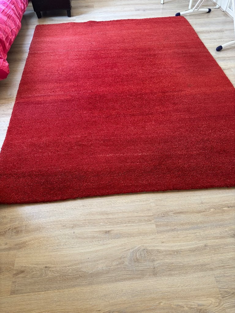 Echt wollen vloerkleed, 243x177, Huis en Inrichting, Stoffering | Tapijten en Kleden, Ophalen, 200 cm of meer, Zo goed als nieuw
