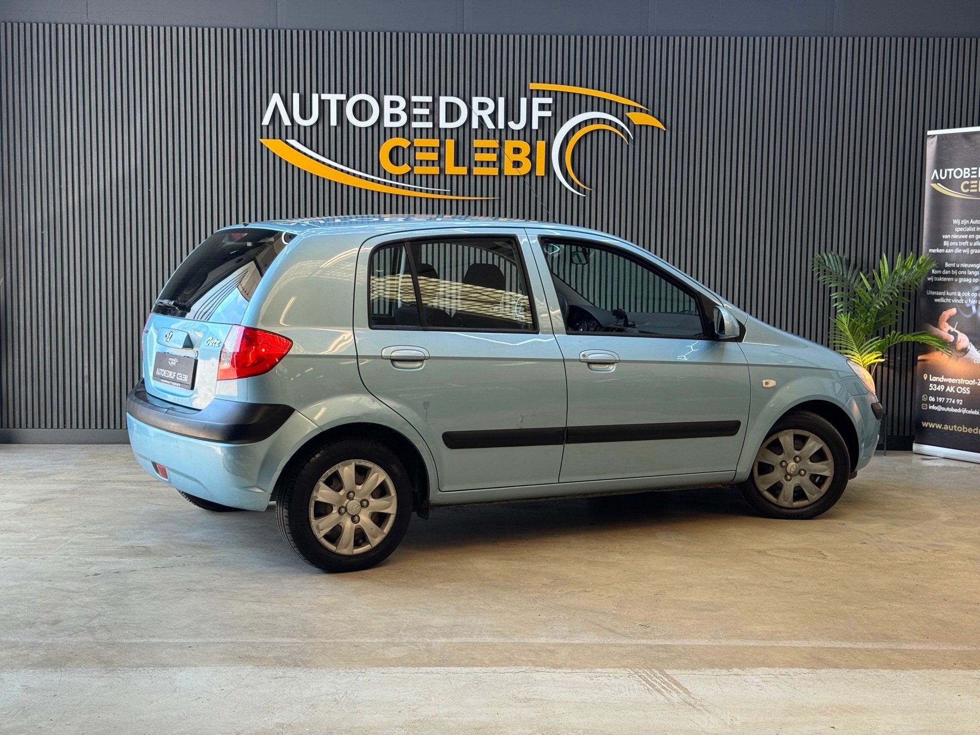 Hyundai Getz 1.4i Active Cool 2008 BLAUW AIRCO|NAP|CARPLAY, Auto's, Hyundai, Voorwielaandrijving, Dealer onderhouden, 4 cilinders