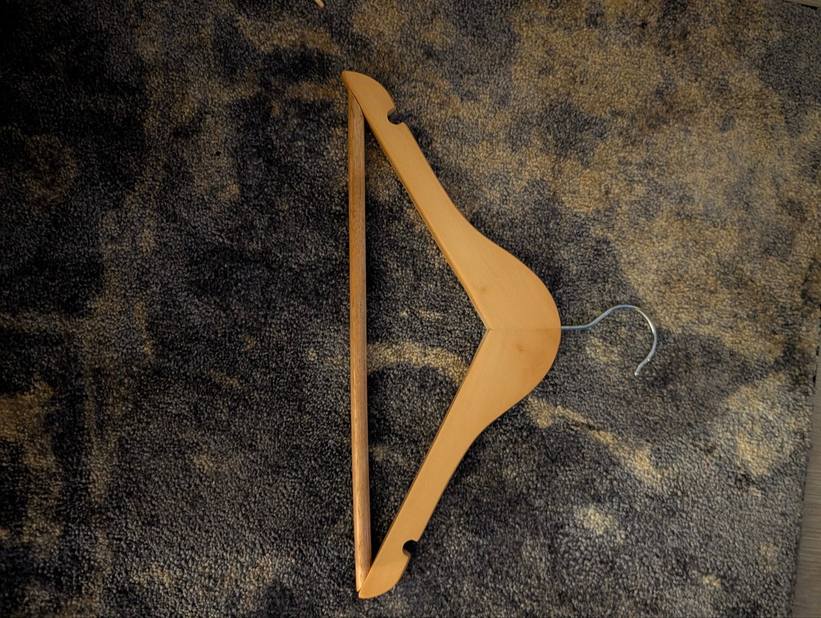 Houten kinder kledinghangers - Set van 12, Ophalen of Verzenden, Gebruikt