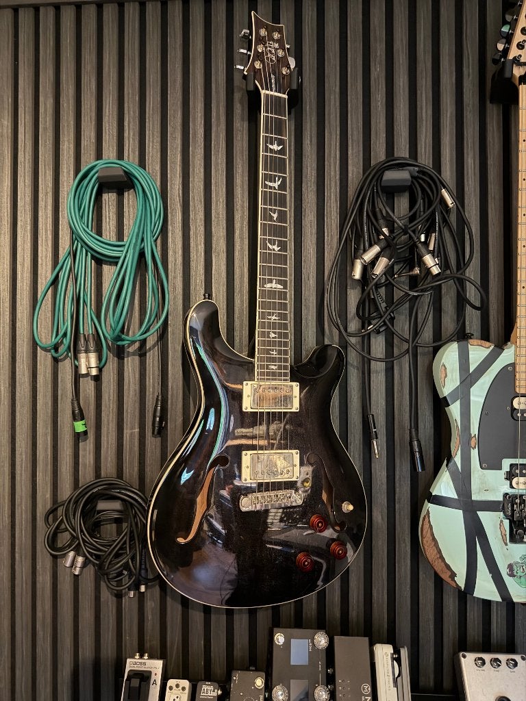 Prs hollowbody II met piezo en koffer 2024, Ophalen, Zo goed als nieuw, Hollow body, Paul Reed Smith