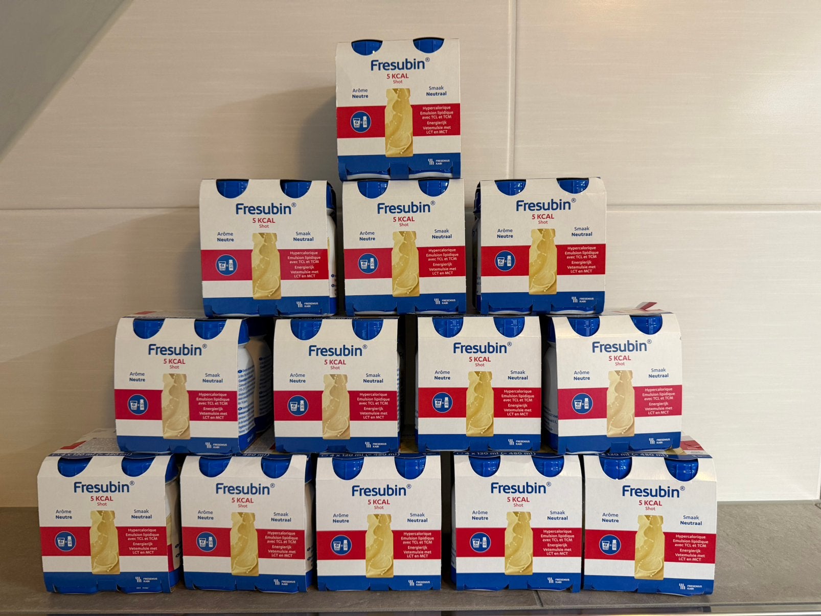 250 flesjes nutridrink Fresubin shot 600 kcal per flesje, Ophalen of Verzenden, Nieuw, Poeder of Drank
