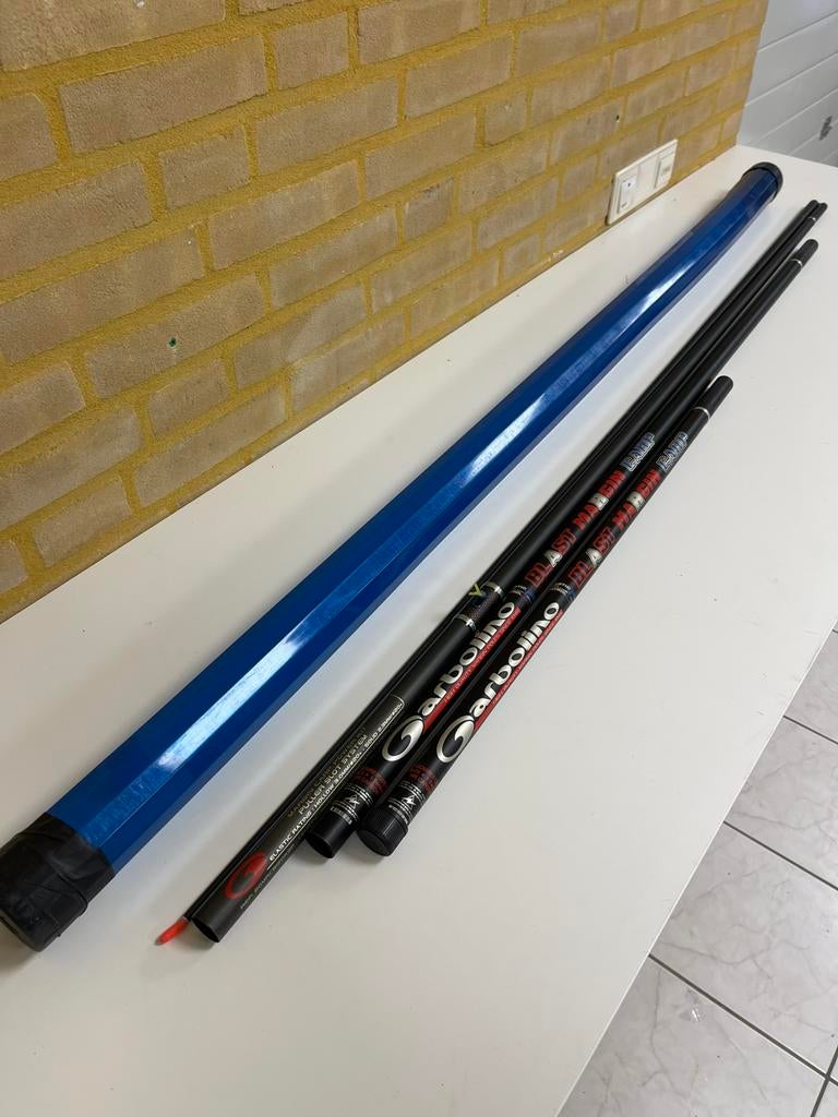 Garbolino blast margin Carp 5mtr vaste stok, Watersport en Boten, Hengelsport | Witvissen, Ophalen, Zo goed als nieuw, Vaste hengel