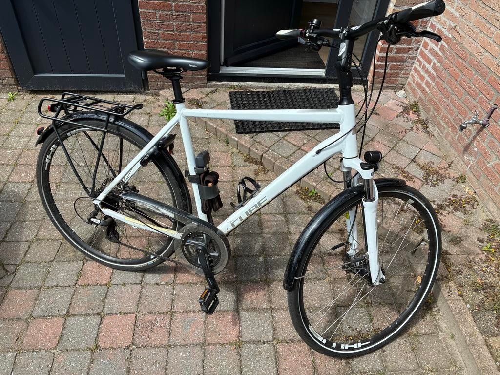 Cube fiets met versnellingen en schijfremmen, Ophalen, Gebruikt, Meer dan 20 versnellingen, Schijfrem