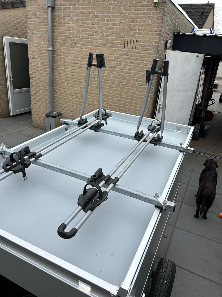 Thule Freeride fietsendrager, 2x, voor dak of aanhanger, Ophalen, 2 fietsen, Gebruikt, Dakdrager