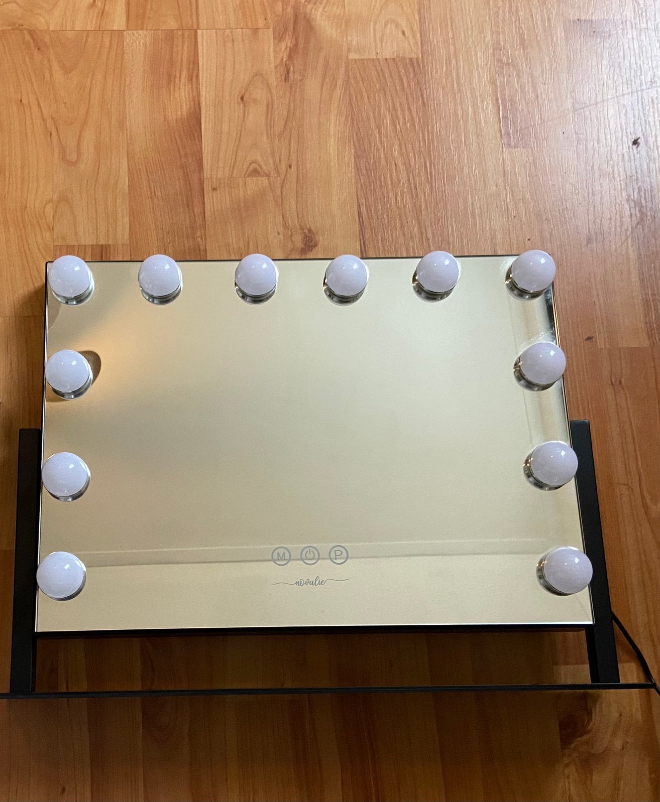 Hollywood make-up spiegel met led verlichting, Huis en Inrichting, Minder dan 50 cm, Ophalen of Verzenden, Zo goed als nieuw, Minder dan 100 cm