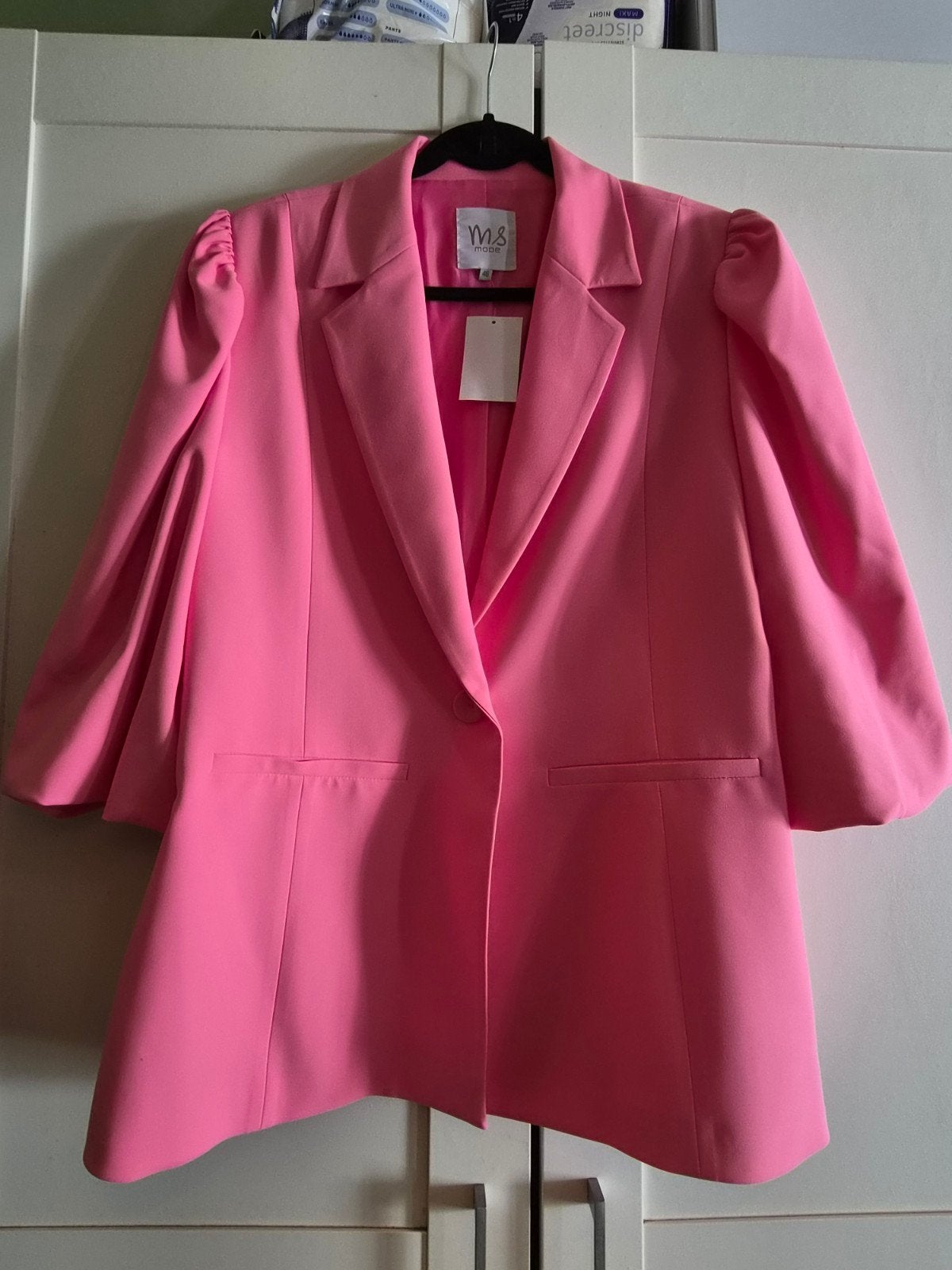 MS Mode roze blazer maat 46, nooit gedragen, Kleding | Dames, Verzenden, Maat 46/48 (XL) of groter, Nieuw, Jasje