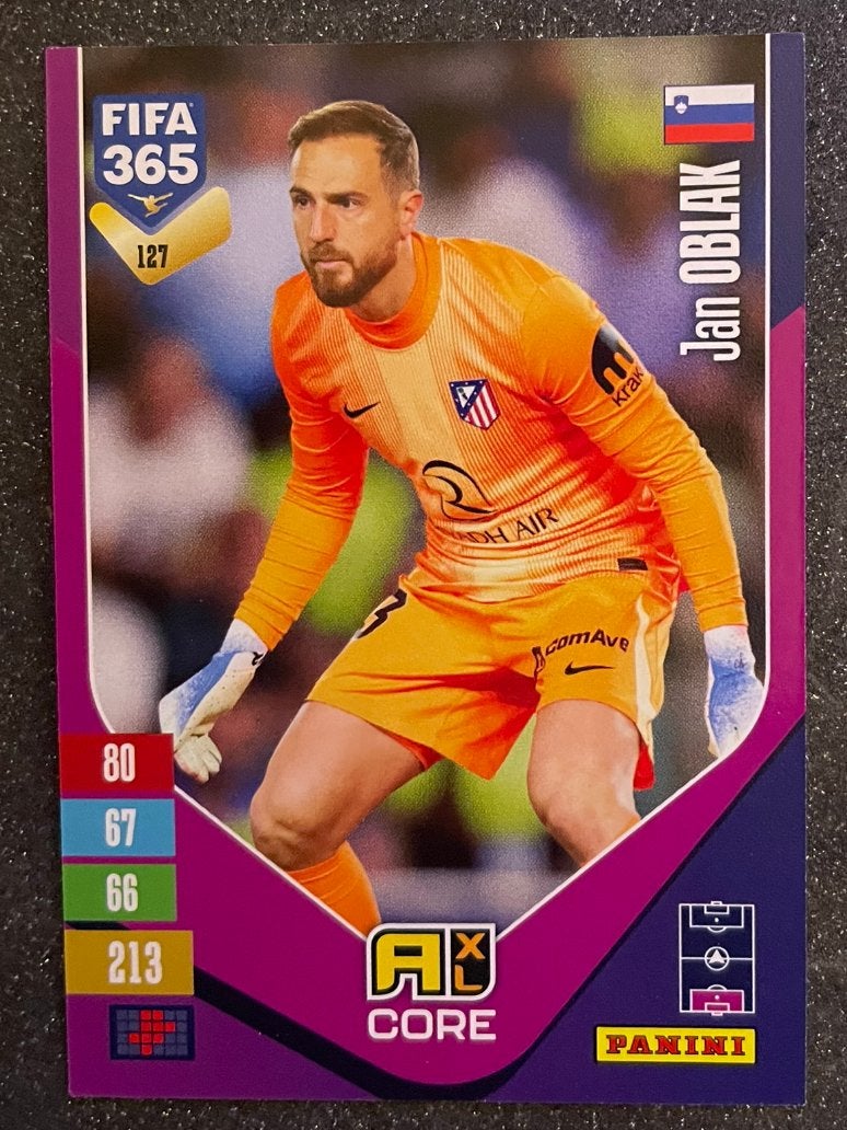 Panini Fifa365 2027    OBLAK    ATLÉTICO MADRID, Verzenden, Zo goed als nieuw, Plaatje